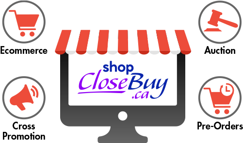 ShopCloseBuy.ca Ecommerce, Auction, Promotion and Pre-orders