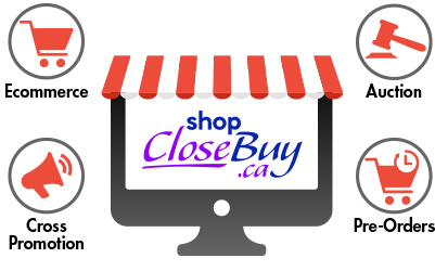 ShopCloseBuy.ca Ecommerce, Auction, Promotion and Pre-orders